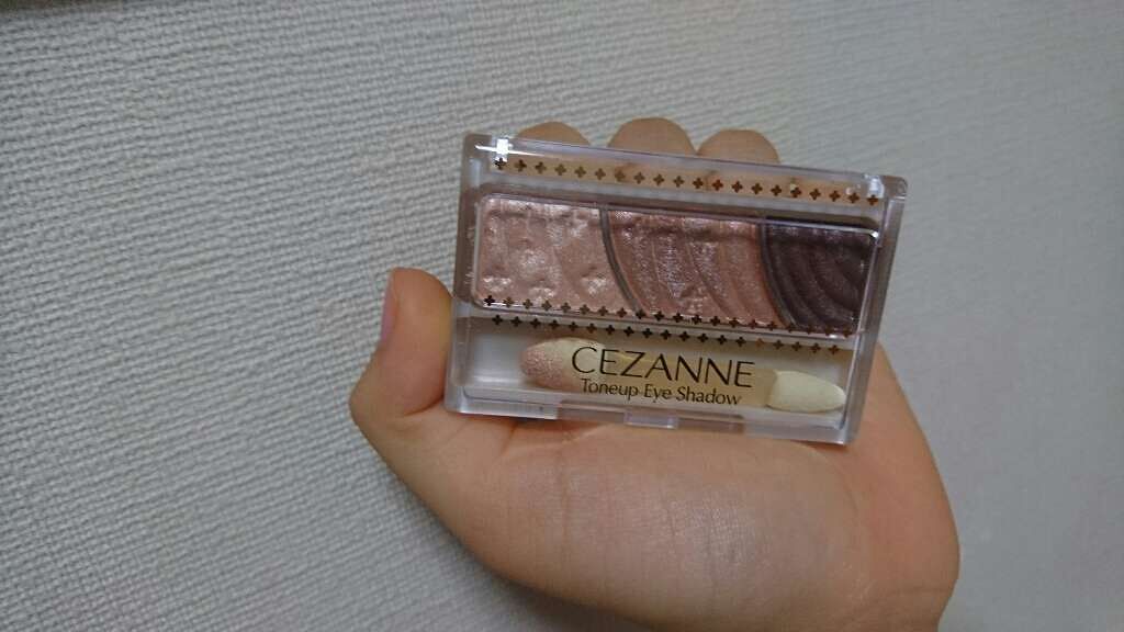 トーンアップアイシャドウ/CEZANNE/アイシャドウパレットを使ったクチコミ(1枚目)