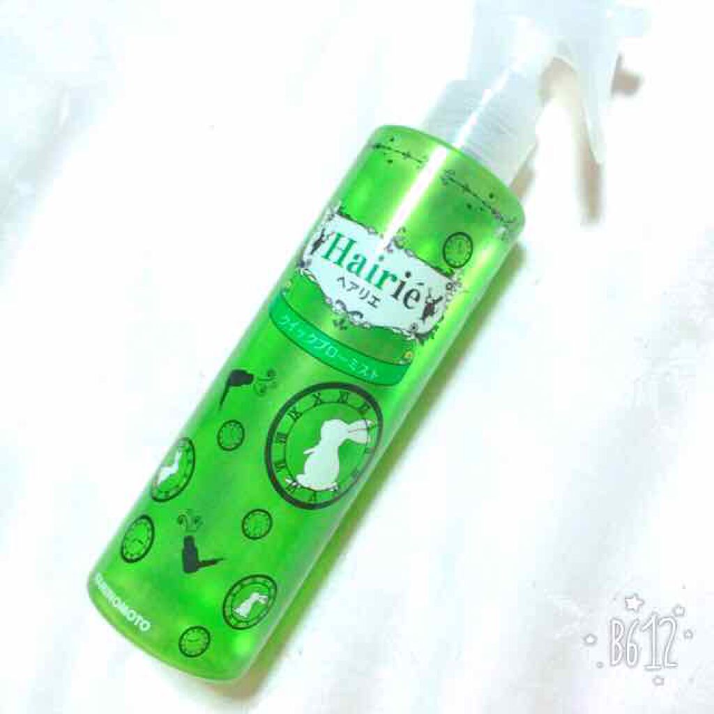 クイックブローミスト ブルガリアンローズの香り/ヘアリエ/ヘアミストを使ったクチコミ(1枚目)