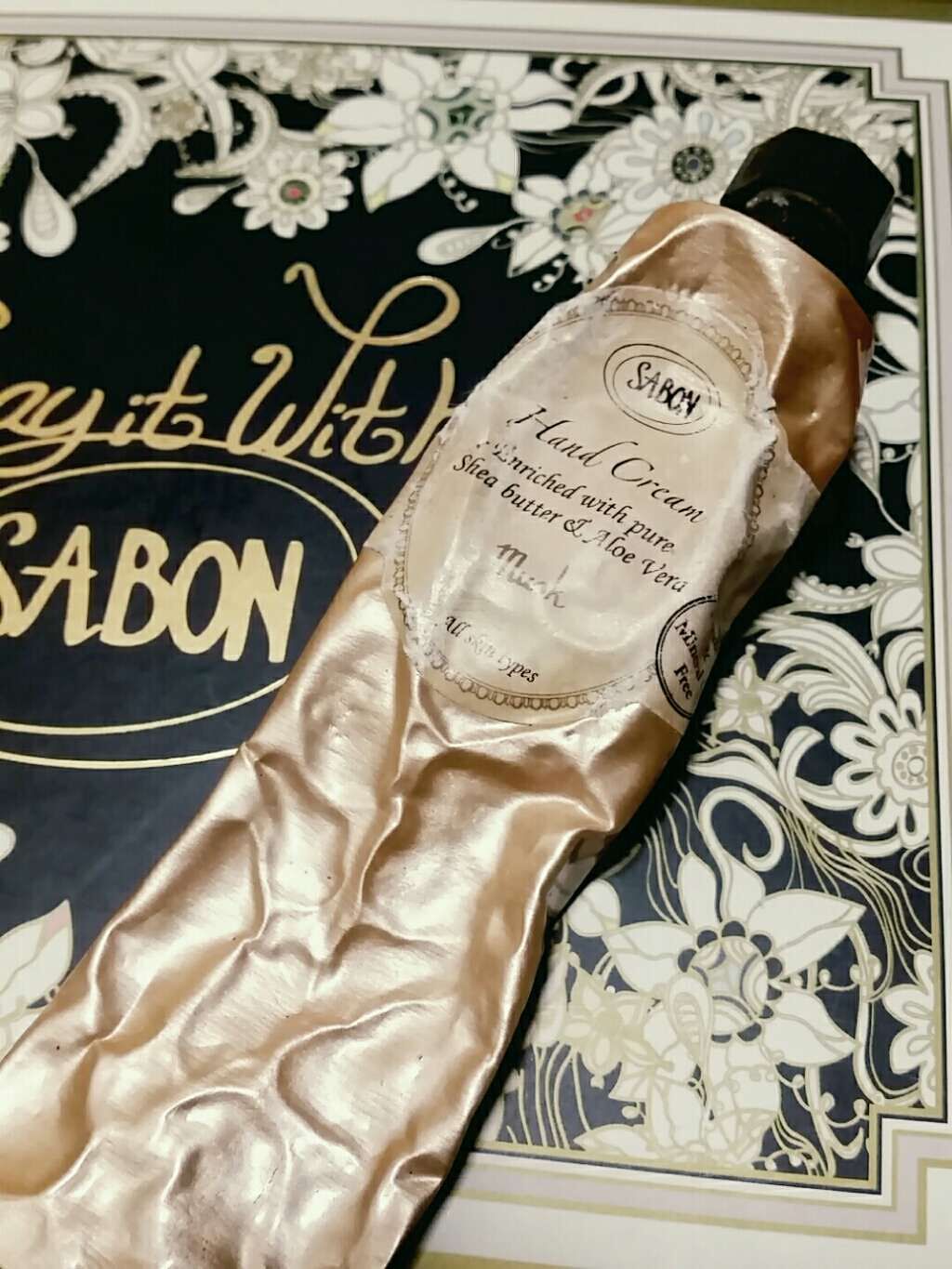 ハンドクリーム ムスク  200ml/SABON/ハンドクリームを使ったクチコミ（1枚目）