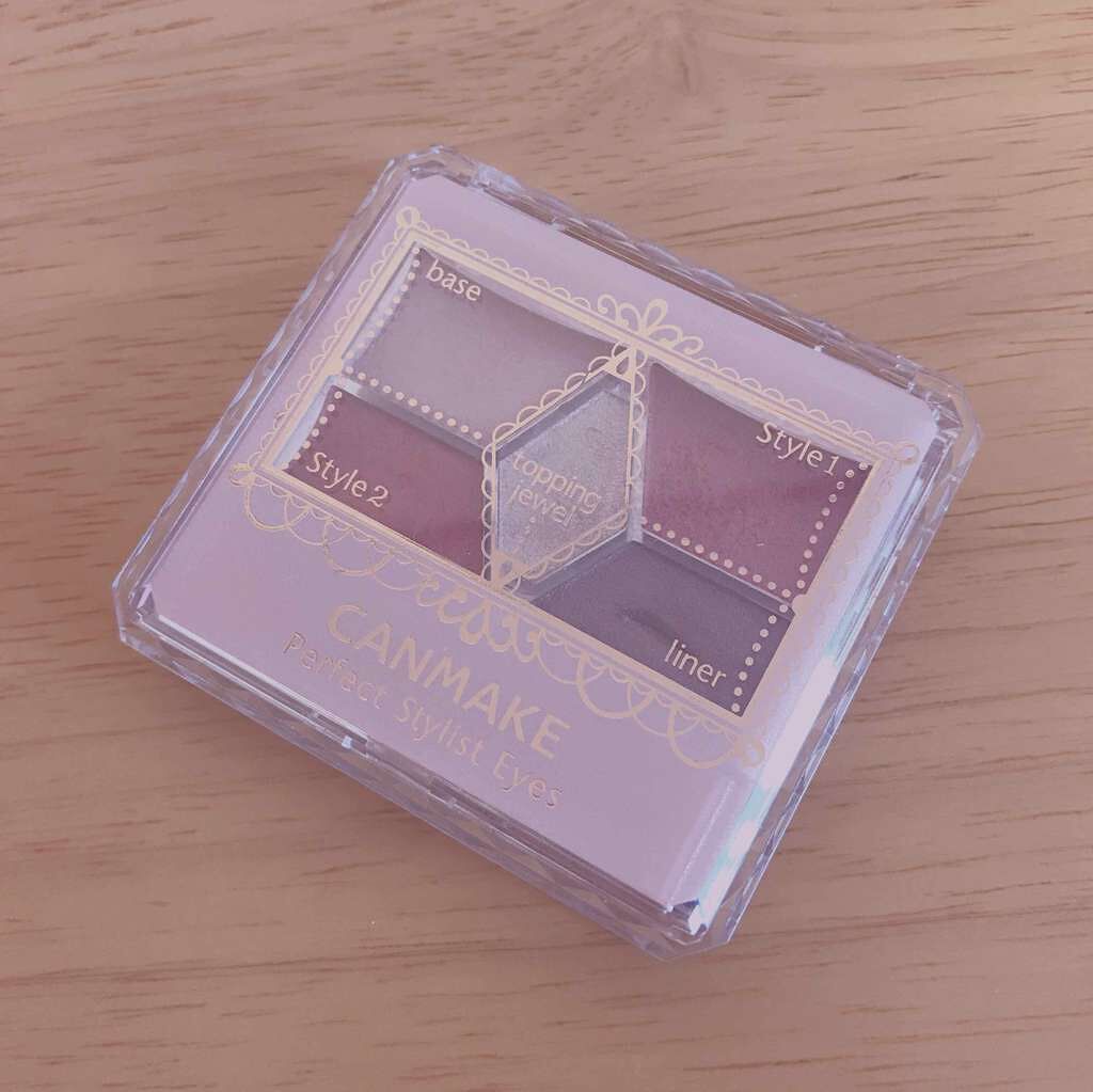 【旧品】パーフェクトスタイリストアイズ/キャンメイク/アイシャドウパレットを使ったクチコミ(1枚目)