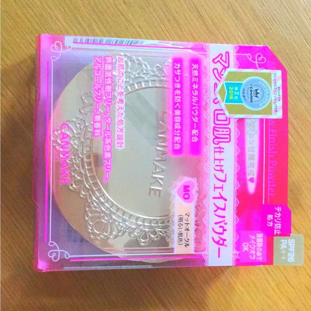 【旧品】マシュマロフィニッシュパウダー/キャンメイク/プレストパウダーを使ったクチコミ(1枚目)