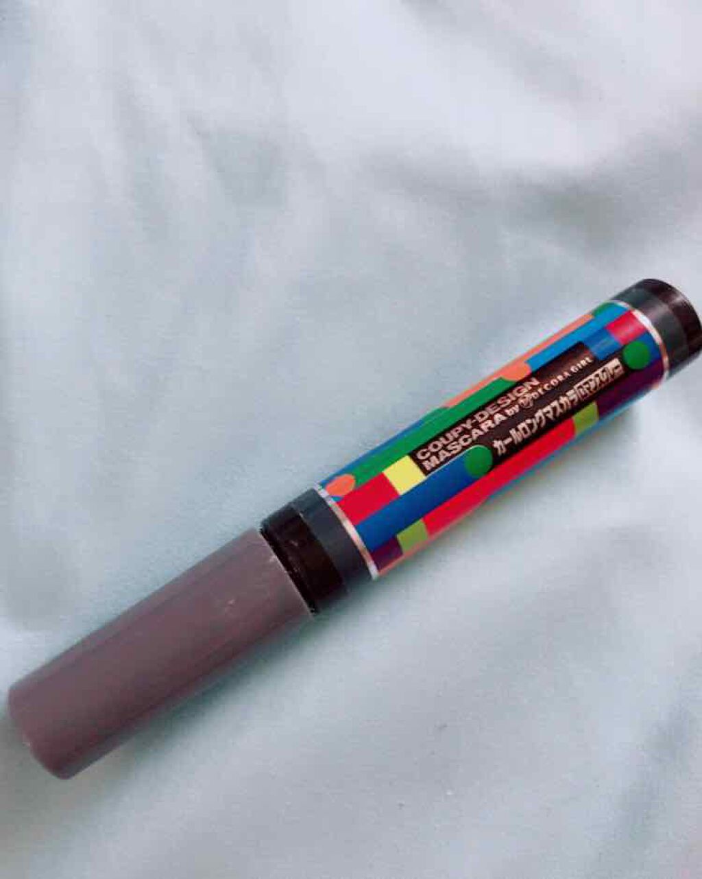 クーピー柄カラーマスカラ/デコラガール/マスカラを使ったクチコミ(1枚目)