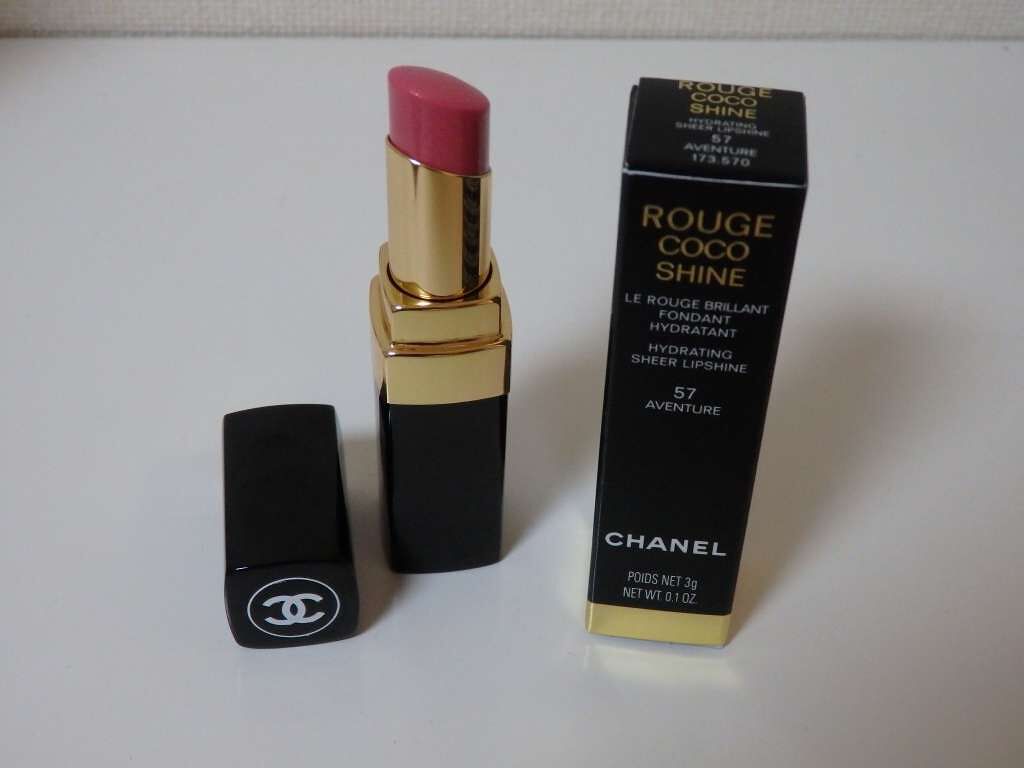 ルージュ ココ シャイン/CHANEL/口紅を使ったクチコミ(1枚目)