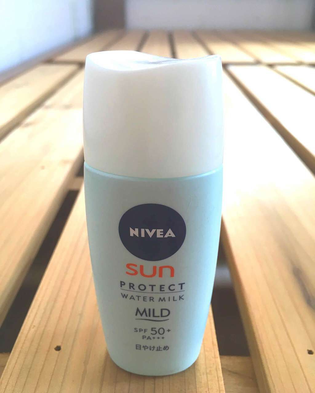 ニベアサン プロテクトウォーターミルク マイルド/ニベア/日焼け止め・UVケアを使ったクチコミ(1枚目)