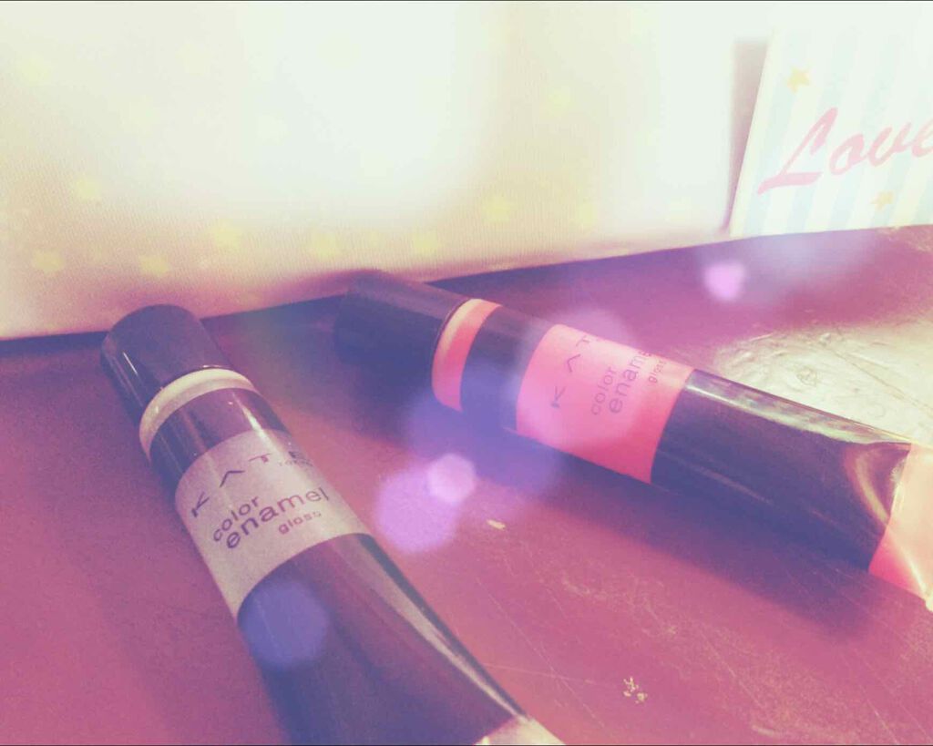 カラーエナメルグロス/KATE/リップグロスを使ったクチコミ(1枚目)