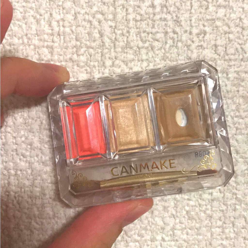 シークレットカラーアイズ/キャンメイク/アイシャドウパレットを使ったクチコミ(1枚目)