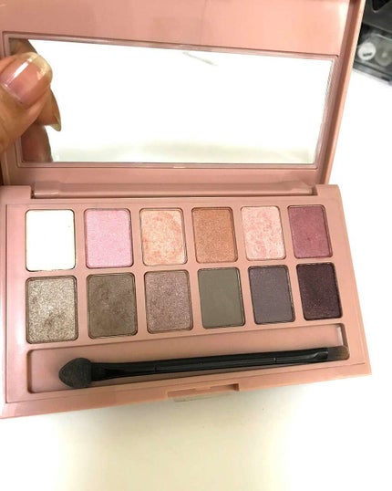 ヌードパレット ブラッシュド/MAYBELLINE NEW YORK/アイシャドウパレットを使ったクチコミ(2枚目)