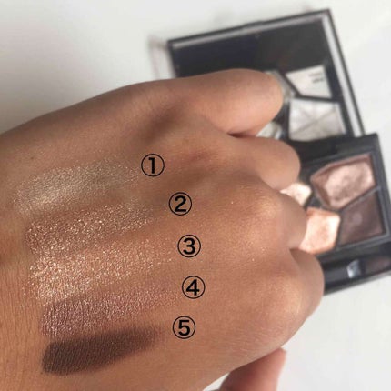 カラーシャスダイヤモンド/KATE/アイシャドウパレットを使ったクチコミ(3枚目)