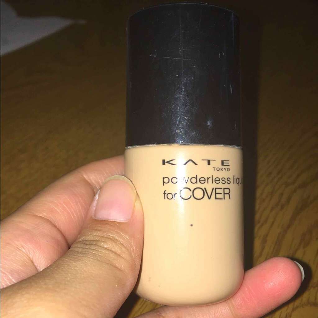 パウダレスリキッド/KATE/リキッドファンデーションを使ったクチコミ(1枚目)