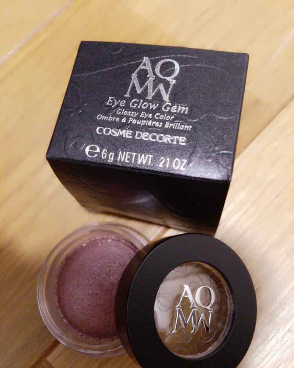 AQ MW アイグロウ ジェム PK880 ローズピンク/DECORTÉ/ジェル・クリームアイシャドウを使ったクチコミ（1枚目）