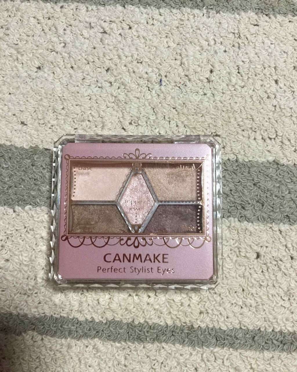 【旧品】パーフェクトスタイリストアイズ/キャンメイク/アイシャドウパレットを使ったクチコミ(1枚目)