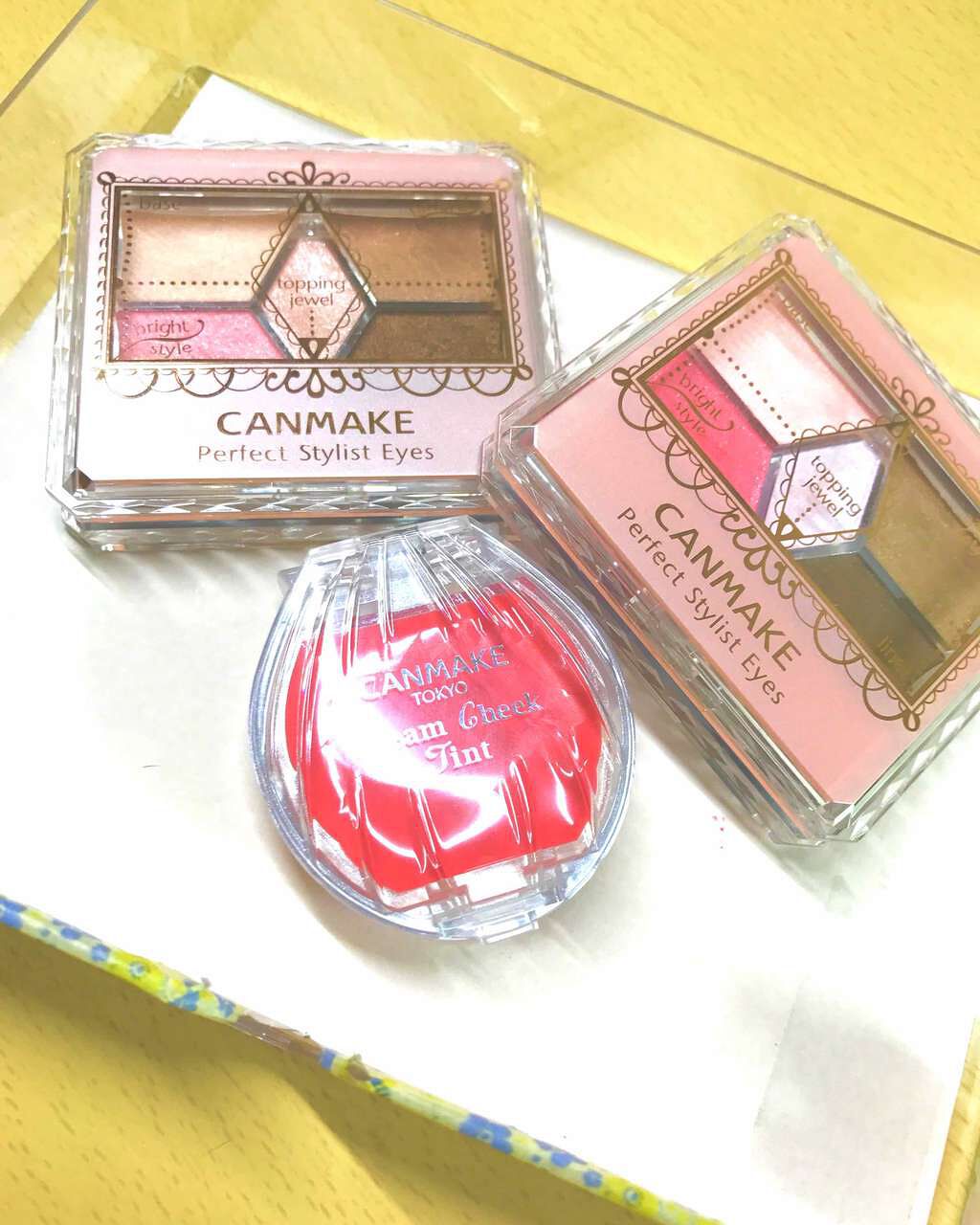 クリームチーク ティント/キャンメイク/ジェル・クリームチークを使ったクチコミ(1枚目)