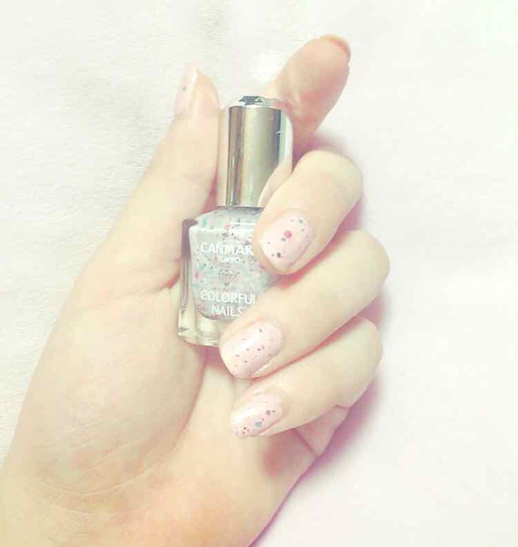 カラフルネイルズ/キャンメイク/マニキュアを使ったクチコミ（1枚目）