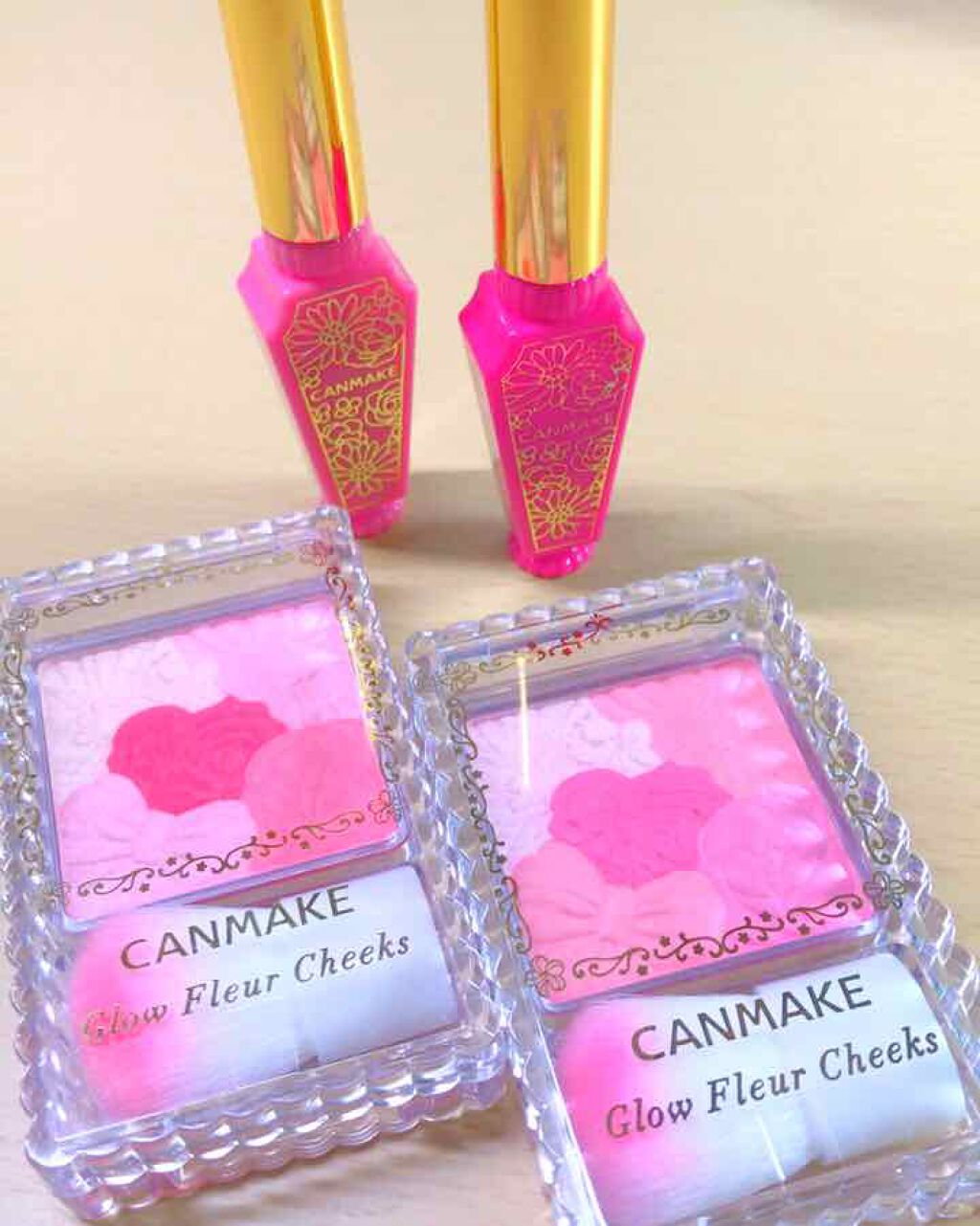 グロウフルールチークス/キャンメイク/パウダーチークを使ったクチコミ(1枚目)