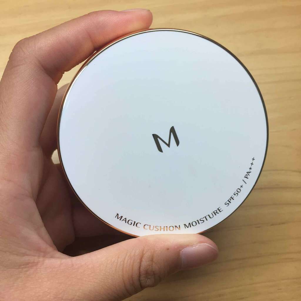 M クッション ファンデーション(モイスチャー)/MISSHA/クッションファンデーションを使ったクチコミ(1枚目)