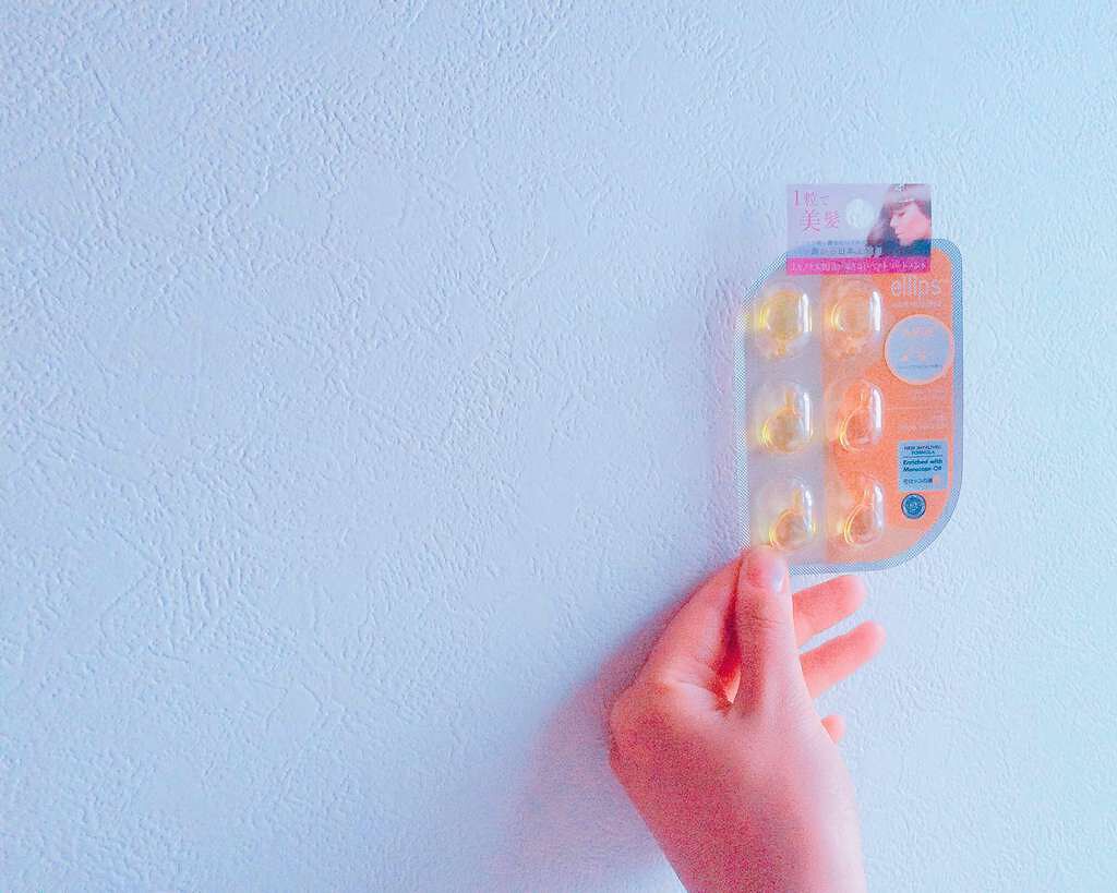 ヘアーオイル【トリートメント】/ellips/ヘアオイルを使ったクチコミ(1枚目)