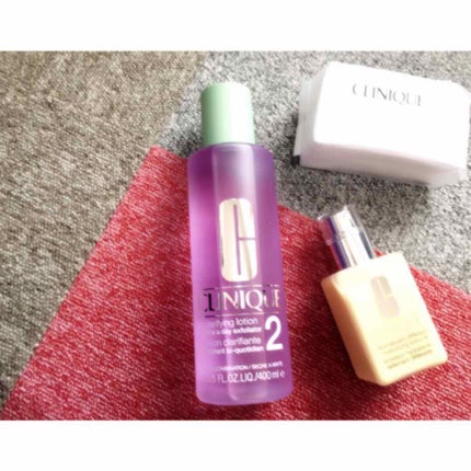 クラリファイング ローション 2/CLINIQUE/拭き取り化粧水を使ったクチコミ(1枚目)