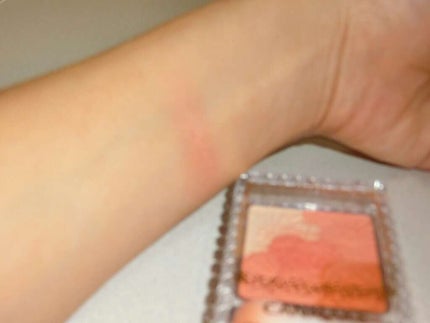 グロウフルールチークス/キャンメイク/パウダーチークを使ったクチコミ(2枚目)