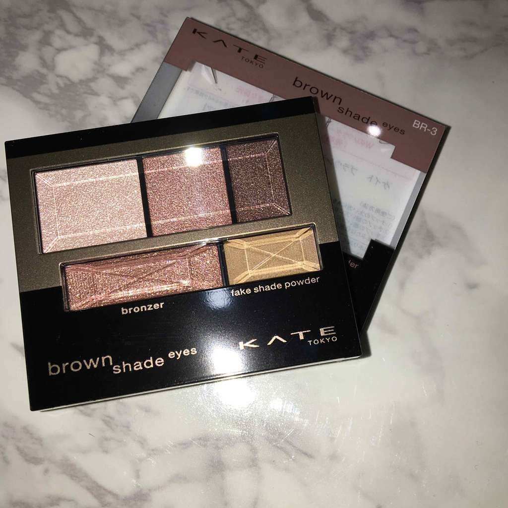ブラウンシェードアイズN/KATE/アイシャドウパレットを使ったクチコミ(1枚目)