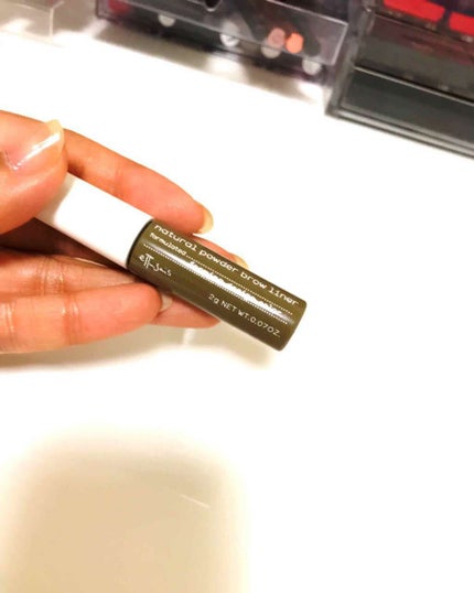 チップオン アイブロー/ettusais/パウダーアイブロウを使ったクチコミ(1枚目)