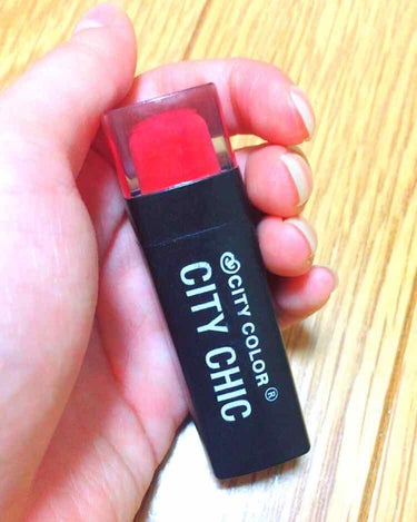 City Chic Lipstick/CITY COLOR/口紅を使ったクチコミ（1枚目）