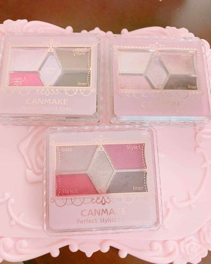 【旧品】パーフェクトスタイリストアイズ/キャンメイク/アイシャドウパレットを使ったクチコミ(1枚目)