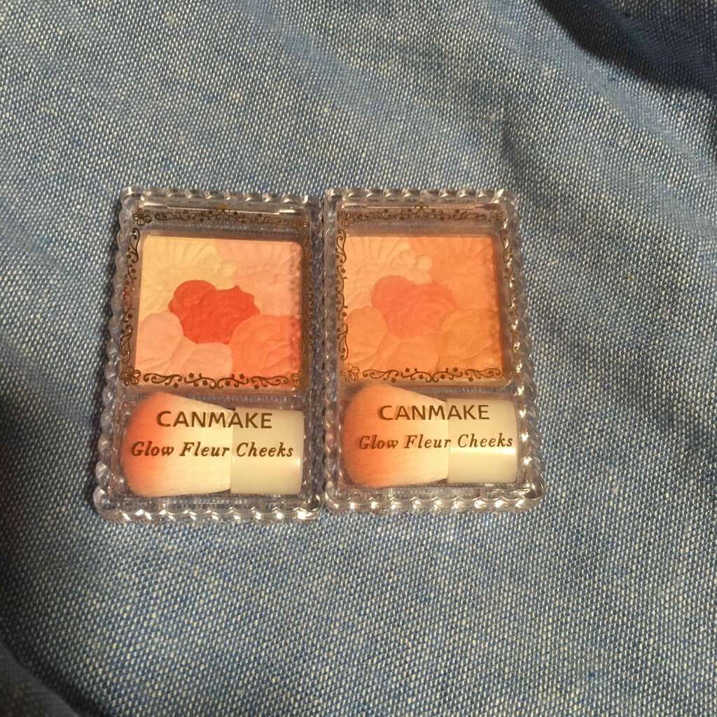 グロウフルールチークス/キャンメイク/パウダーチークを使ったクチコミ(1枚目)