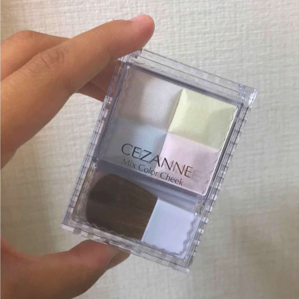 ミックスカラーチーク/CEZANNE/パウダーチークを使ったクチコミ(1枚目)