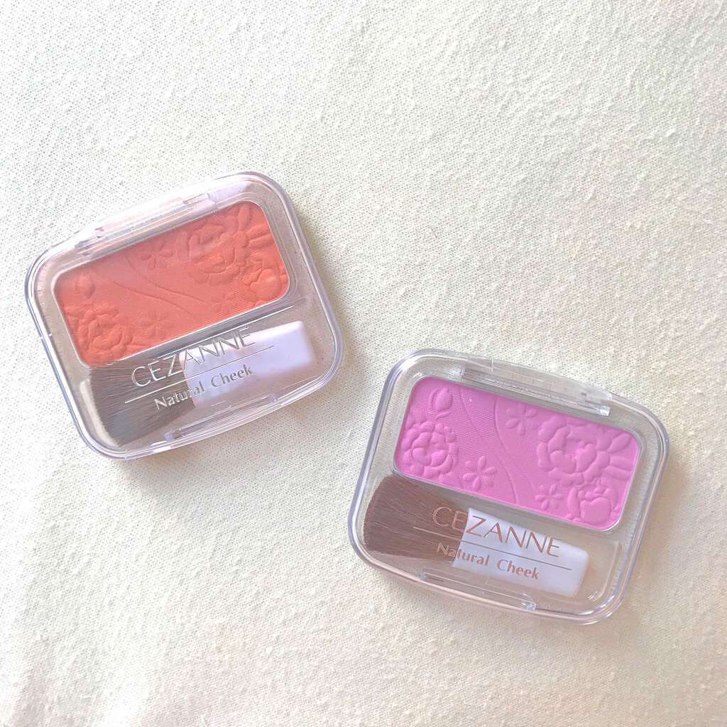 ナチュラル チークN/CEZANNE/パウダーチークを使ったクチコミ（1枚目）