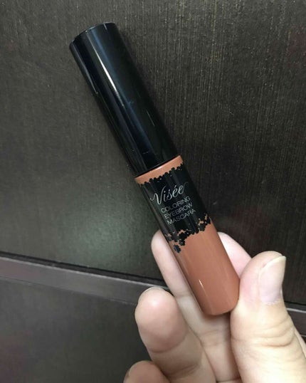 リシェ カラーリング アイブロウマスカラ BR-4 ピンクブラウン/Visée/眉マスカラを使ったクチコミ(1枚目)