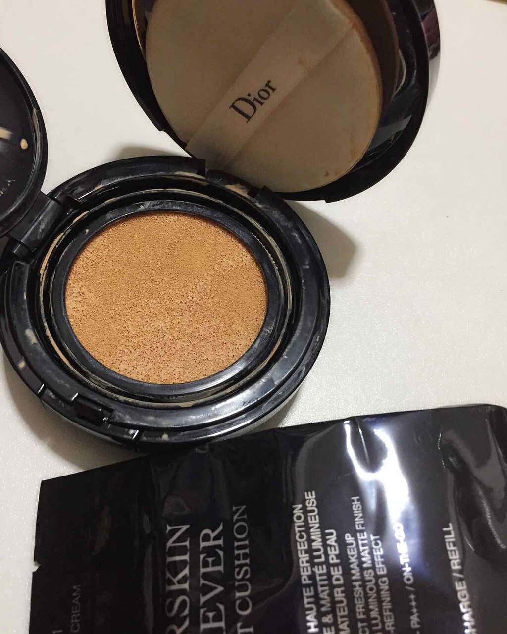 【旧】ディオールスキン フォーエヴァー クッション/Dior/クッションファンデーションを使ったクチコミ(1枚目)