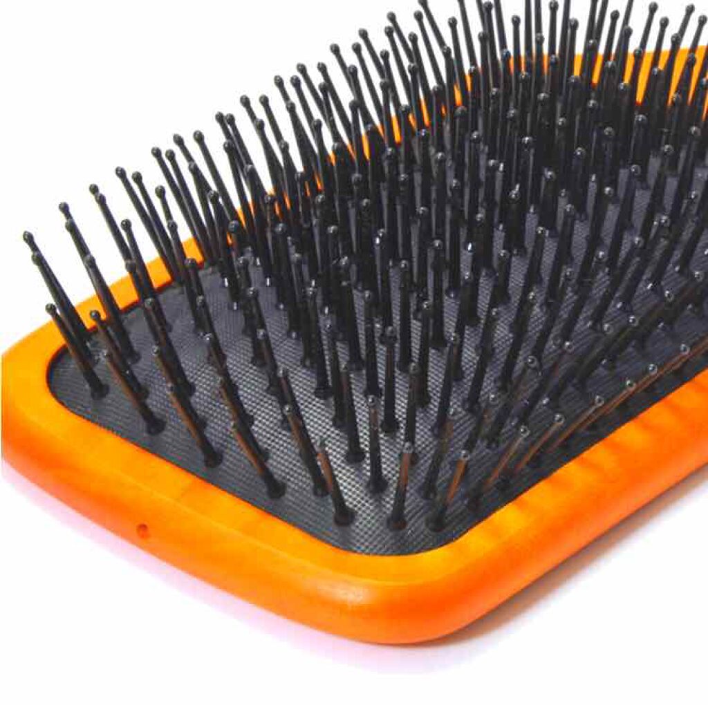 つやつや天然毛のミックスブラシ/マペペ/ヘアブラシを使ったクチコミ(2枚目)