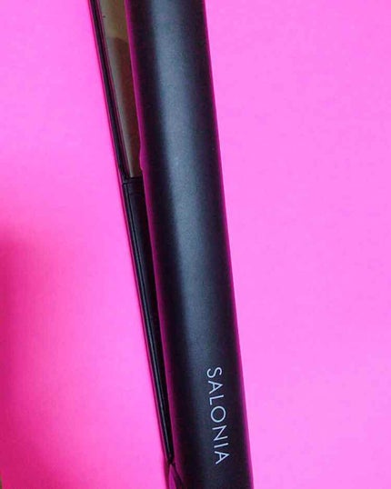 ストレートヘアアイロン/SALONIA/ストレートアイロンを使ったクチコミ(1枚目)