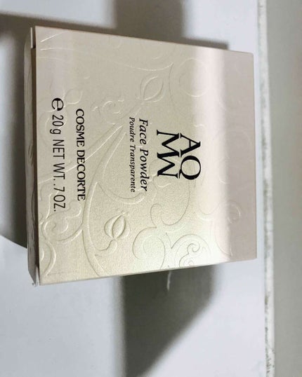 AQ MW フェイスパウダー/DECORTÉ/ルースパウダーを使ったクチコミ(1枚目)