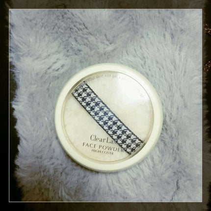 フェイスパウダー ハイカバー  白肌オークル/クリアラスト/プレストパウダーを使ったクチコミ(1枚目)