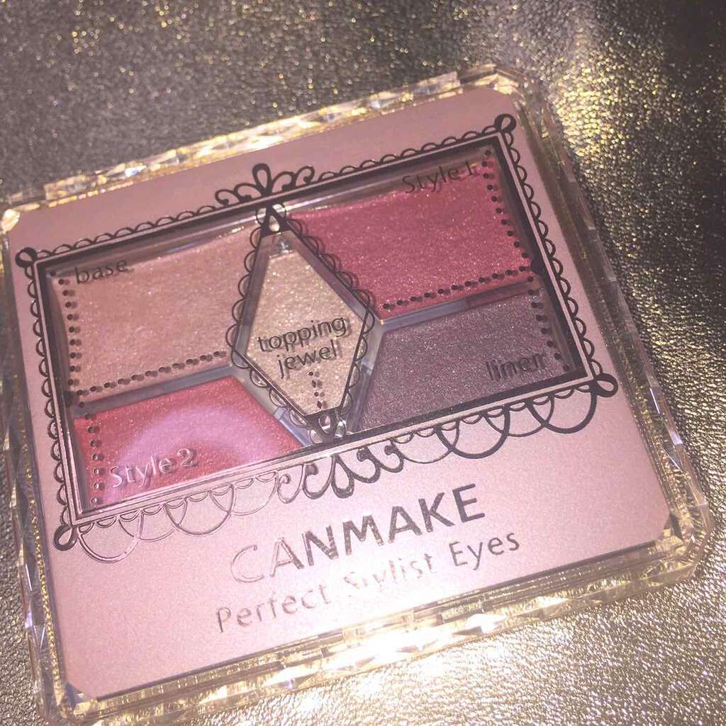 【旧品】パーフェクトスタイリストアイズ/キャンメイク/アイシャドウパレットを使ったクチコミ(1枚目)