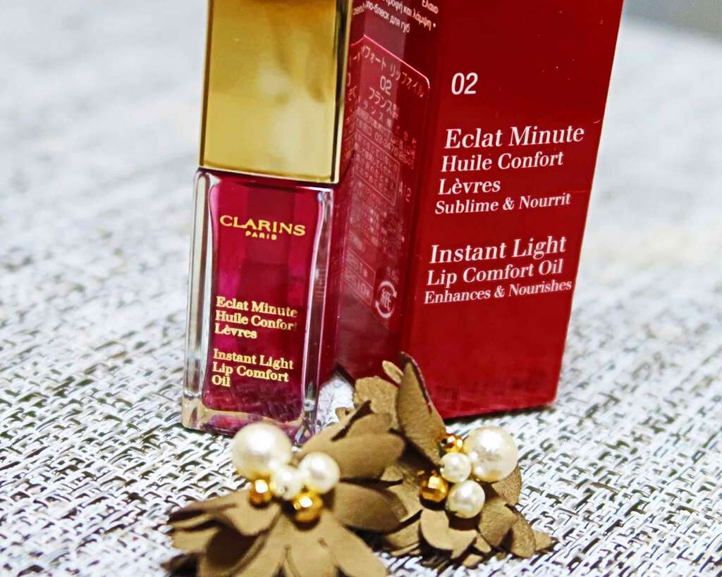 コンフォート リップオイル /CLARINS/リップグロスを使ったクチコミ(1枚目)