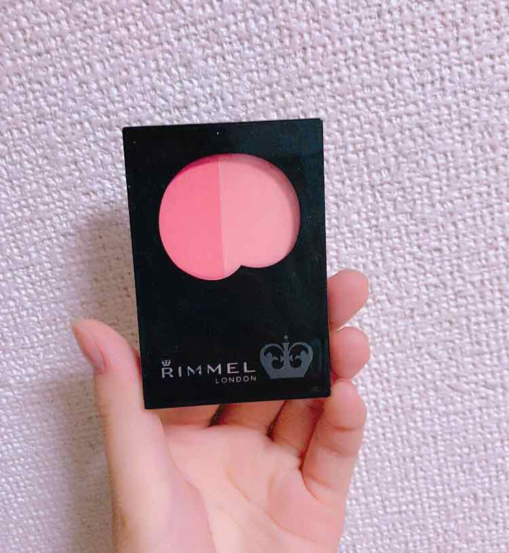 ピーチブラッシュ/リンメル ロンドン/パウダーチークを使ったクチコミ(1枚目)