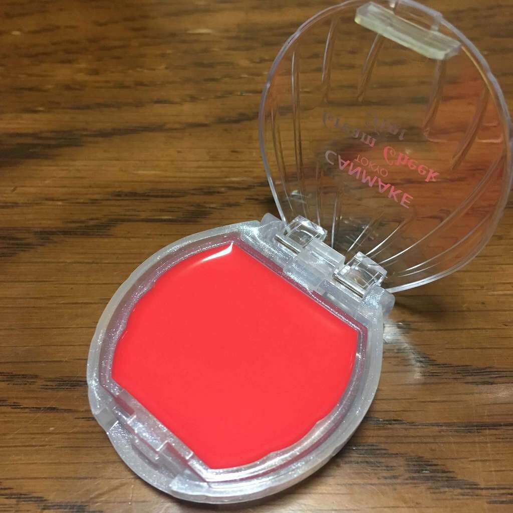 クリームチーク ティント/キャンメイク/ジェル・クリームチークを使ったクチコミ(1枚目)