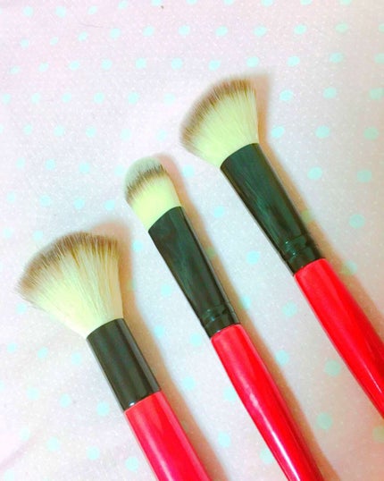 春姫化粧ブラシセット/DAISO/メイクブラシを使ったクチコミ(1枚目)