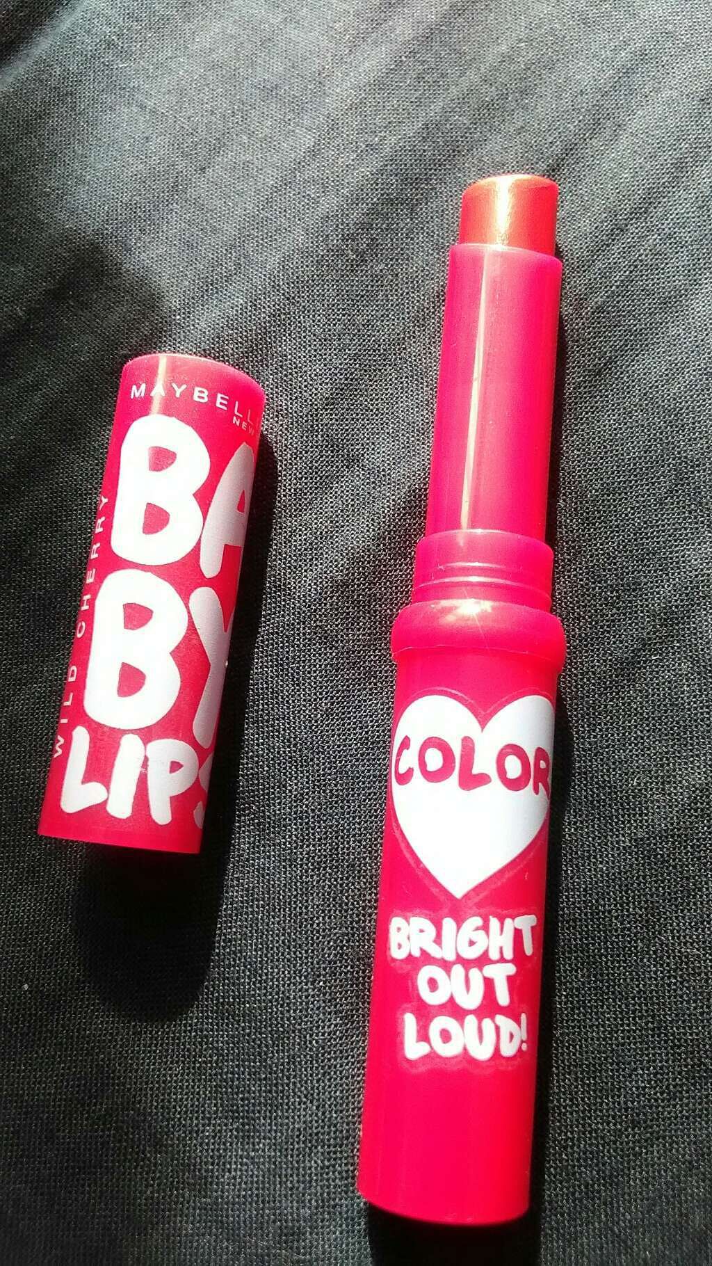 リップクリーム カラー BABY LIPS/MAYBELLINE NEW YORK/リップケアを使ったクチコミ（1枚目）
