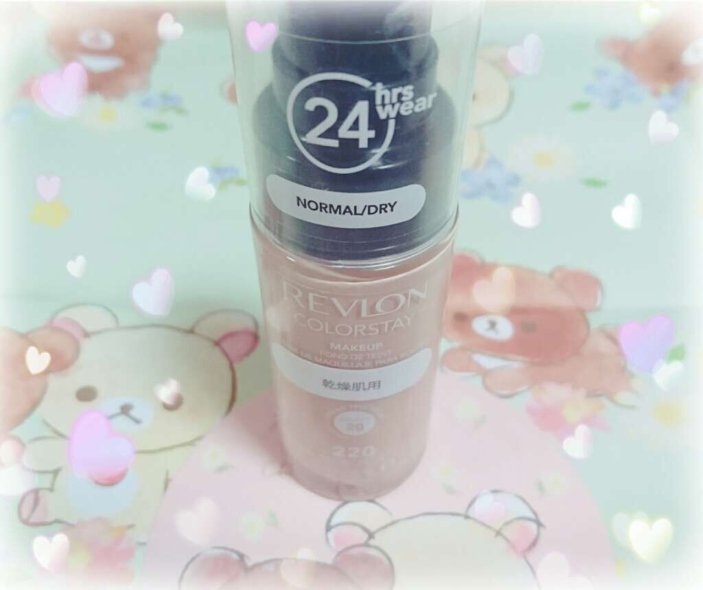 カラーステイ メイクアップ/REVLON/リキッドファンデーションを使ったクチコミ（1枚目）