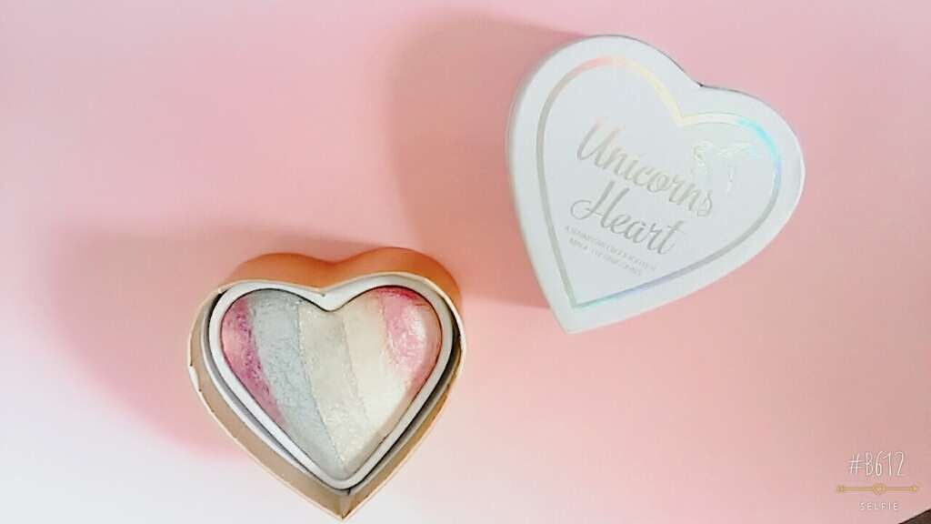 ハートハイライター ユニコーンハート/MAKEUP REVOLUTION/パウダーハイライトを使ったクチコミ(1枚目)