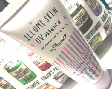 ILLUMI SKIN UV essence
SPF50+ PA++++

話題になった(?)紫の日焼け止め！
メイク後の顔は白くなりがちなので、腕や脚もすこしでも白く見せられたらなあと購入しました。結