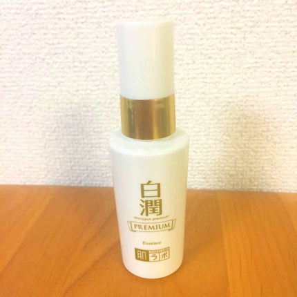 肌ラボ 白潤 プレミアムW美白美容液のクチコミ「白潤プレミアムの美白美容液😊
どうしてもデパコスの美白美容液、高すぎて手が出せない…
そこ.....」(1枚目)