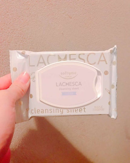 水クレンジングシート(クリア)/ラチェスカ/クレンジングシートを使ったクチコミ(2枚目)