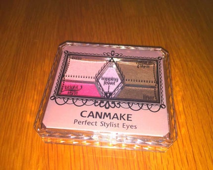 【旧品】パーフェクトスタイリストアイズ/キャンメイク/アイシャドウパレットを使ったクチコミ(1枚目)
