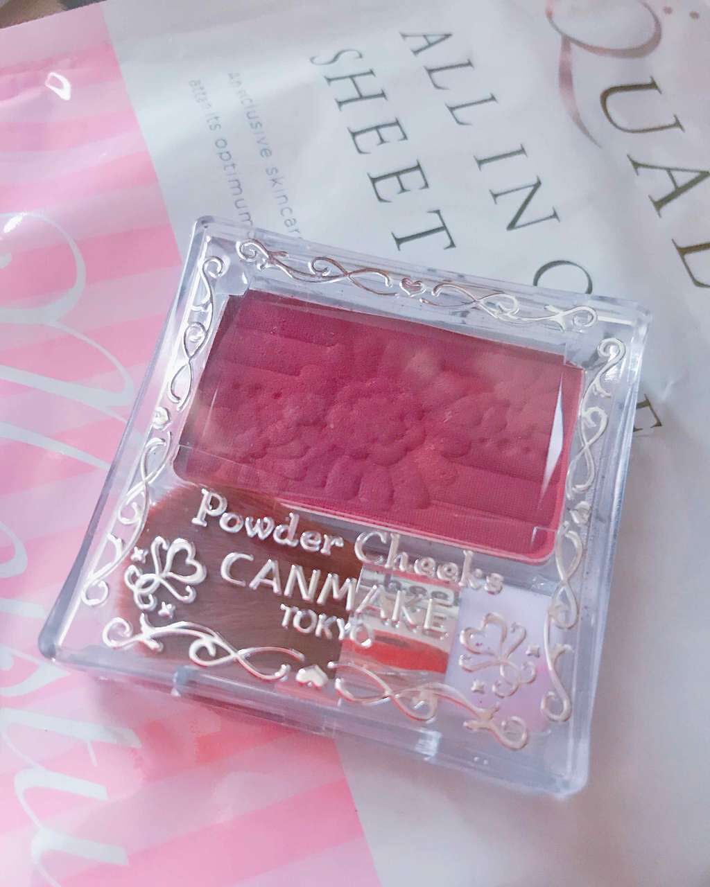 【旧品】パウダーチークス/キャンメイク/パウダーチークを使ったクチコミ(1枚目)