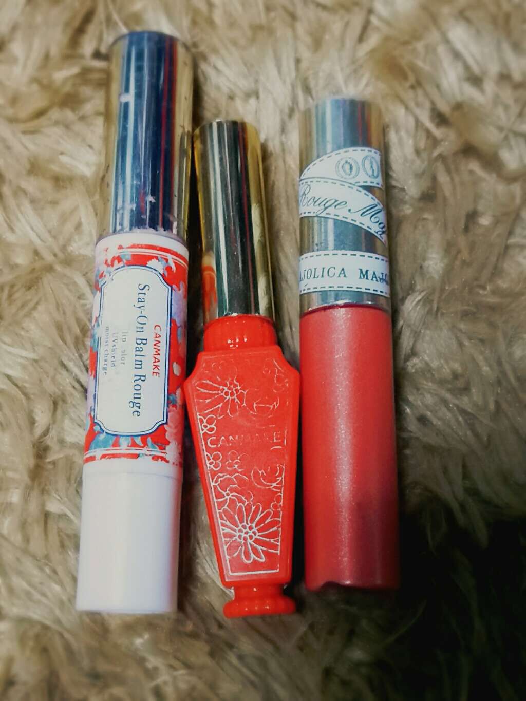 ステイオンバームルージュ/キャンメイク/口紅を使ったクチコミ(1枚目)