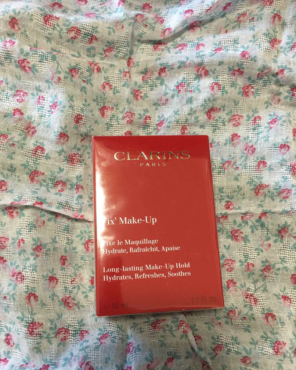 フィックス メイクアップ/CLARINS/ミスト状化粧水を使ったクチコミ(1枚目)